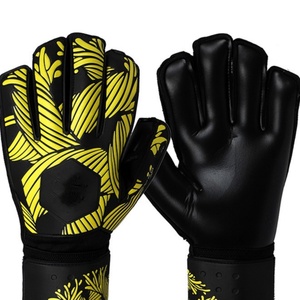 Guantes de Portero Deportivos Profesionales de Látex Transpirables Antideslizantes con Cierre de Gancho y Bucle para Dedos Completos Unisex - Product Image 5