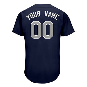 Camiseta de Béisbol y Sóftbol Personalizada de Alta Calidad para Hombre, Ropa Deportiva con Impresión por Sublimación, Uniforme de Equipo con Botones - Product Image 6