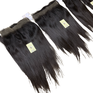 Nuevo Cabello Humano Vietnamita Virgen Liso con Encaje HD 5x5 13x4 13x6, Frontal y Cierre HD Suizo - Product Image 1