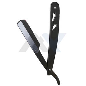 Rasoir droit pour hommes - Accessoires de toilettage de qualité supérieure pour la barbe et le visage, pour un rasage professionnel et des soins personnels - Product Image 1