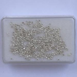 เพชรธรรมชาติสีขาวทรงบริลเลียนต์ ขนาดเล็ก คละไซส์ รับรองโดยผู้ตรวจสอบอิสระ สำหรับทำเครื่องประดับ GRV Jewelry - Product Image 2