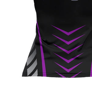 เสื้อเบสบอลผู้ใหญ่พิมพ์ลายแบบ Heat-Transfer ทันสมัย ตัดต่อสีได้ตามสั่ง ระบายอากาศได้ดี แห้งเร็ว คอกลม แขนสั้น ไซส์ใหญ่ - Product Image 6