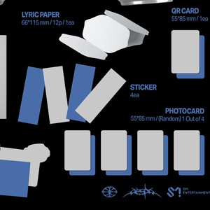 aespa 2ème album complet [LEMONADE] (version CAN/Smart Album) Album KPOP Carte photo K-POP SM - Product Image 3