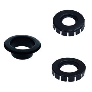 Escudo negro RAL 9005 de dos piezas con protector de Cabeza de Acero Accesorio de equipo de extinción de incendios para rociadores contra incendios - Product Image 4