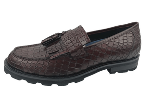 Mocasines de Piel Genuina para Hombre, Punta Redonda, Borlas, Color Marrón Sólido, Suela de Goma Acolchada, para Todas las Temporadas - Product Image 3