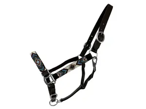 Harnais de cheval synthétique durable de qualité supérieure avec des perles élégantes ZEN HORSE WORLD HT-119 Design élégant Fabriqué en Inde - Product Image 3