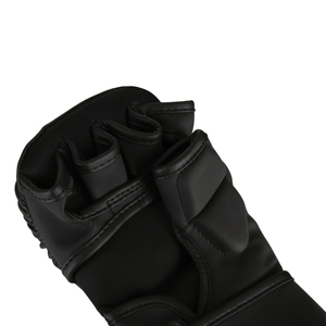 Gants de boxe et de sparring MMA en cuir durable, épaissis, personnalisés, à doigts entiers, avec sangle de poignet réglable et crochet, anti-humidité - Product Image 2