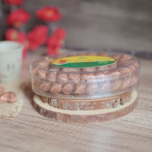 Noix de cajou grillées bio vietnamiennes de qualité supérieure W180 Dong Phu 163g Boîte ovale Cadeau - Vente en gros Fournisseur direct d'usine Durée de conservation de 12 mois - Product Image 2