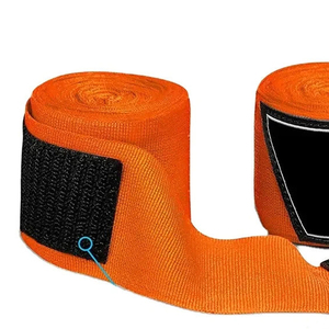 Vendas al por mayor de vendas de boxeo de alta calidad, las más populares, con logotipo personalizado OEM impreso, a bajo precio. - Product Image 6