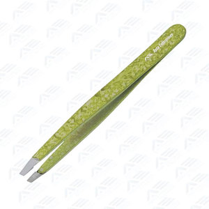 Pince à épiler professionnelle pour sourcils avec pointe inclinée et pointue, en acier inoxydable, pour l'épilation, instrument de beauté - Product Image 6