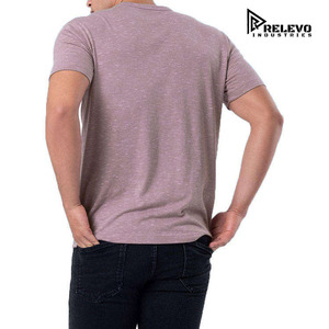 Camiseta de Algodón de Corte Regular para Hombre de Relevo Industries, Cuello Redondo, Manga Corta, Color Sólido, Diseño Informal de Punto Jersey - Product Image 6