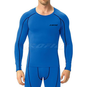 Dynamic <b>Men</b> Compression Shirt Long Sleeve <b>Stretch</b> Fitness Gym Running Athletic Base Layer Clothing - Product Image 4