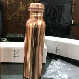 Handmade hammered <b>copper</b> <b>bottle</b> India custom engraved <b>copper</b> <b>bottle</b> bulk New Design - Product Image 4