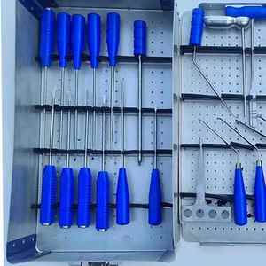 Ensemble d'instruments manuels en acier inoxydable pour chirurgie de la colonne vertébrale endoscopique bilatérale unilatérale (UBE) Pentax – Outils chirurgicaux orthopédiques - Product Image 3