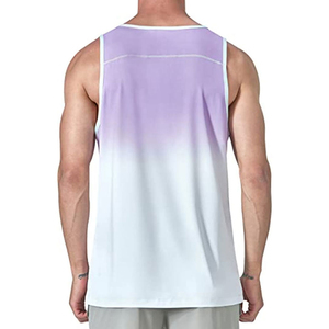 เสื้อกล้ามผู้ชาย MATEX SPORTS แฟชั่นฤดูร้อน คุณภาพสูง ระบายอากาศได้ดี แห้งเร็ว ผ้าฝ้าย/ใยไผ่ ป้องกันการเป็นขุย - Product Image 3