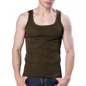 <b>Mens</b> <b>Stringer</b> Tank Top Gym Sleeveless Shirt Bodybuilding Training <b>Vest</b> OEM ODM - Product Image 1
