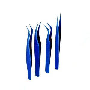 Pince à épiler professionnelle pour cils en acier inoxydable, outil pour salon de beauté et maquillage quotidien - Product Image 6