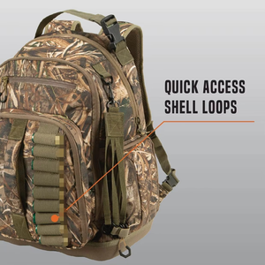 Sac de chasse léger et robuste pour l'extérieur, design camouflage, imperméable, unisexe, pour adulte, avec points de fixation pour accessoires de chasse - Product Image 2