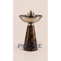 Brûleur à Bakhoor Arabe Exclusif avec Couvercle Métallique Vintage, Vente Chaude, Cadeaux Spéciaux du Moyen-Orient pour le Ramadan à Prix Compétitif