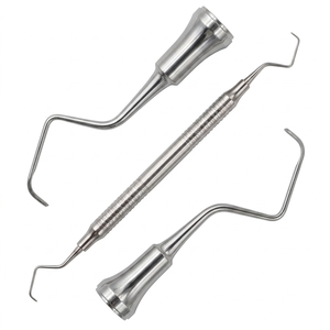 Curetas Dentales Gracey 9/10 de Doble Extremo, Herramientas Quirúrgicas Periodontales de Acero Inoxidable, Disponibles en Todos los Tipos y Tamaños - Product Image 4