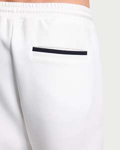Custom Men’s White Jogger Sweatpants Casual Sports <b>Trousers</b> <b>Elastic</b> <b>Waist</b> Drawstring Soft & Breathable Fabric Track Pants OEM - Product Image 4