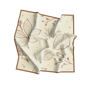 Breathable Women <b>Square</b> <b>Scarf</b> Silk Adult Pattern Digital Print European American Reversible All Seasons Daily Wear Accessory - Product Image 1
