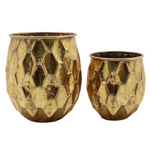 Wholesale Luxury Gold Metal Flower <b>Vase</b> Modern Hammered Brass Decorative <b>Tall</b> <b>Floor</b> <b>Vase</b> for Home Hotel Wedding Event Decor - Product Image 6