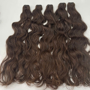 ต้องลองผมต่อแบบหยักธรรมชาติสีเข้มทุกนิ้วไม่ผสมปลายนุ่มหนาคุณภาพสูงมาก - Product Image 2