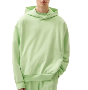 Sudadera con capucha extragrande al por mayor para hombre, sudaderas personalizadas de mezcla de algodón para uso casual, último diseño a precio de mayorista. - Product Image 2