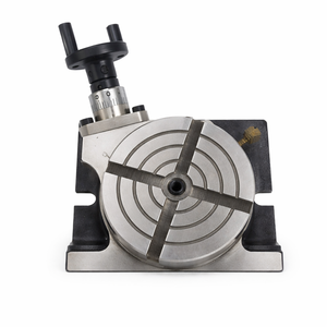 Table rotative horizontale et verticale de 4 pouces |   Machine à fraiser |   Table à rainures en T de précision 100 mm, rapport 90:1 |   Accessoire d'outillage industriel - Product Image 1