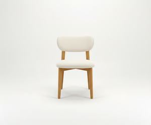 Mesa de Comedor Redonda Moderna de Madera de Caucho con 4 Sillas, Diseño Decorativo, 1 Año de Garantía, Juego de Comedor Compacto para 4 Personas - Product Image 2