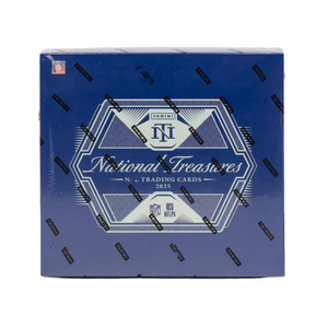 Original_2025 Panini National <b>Treasures</b> Football Hobby <b>Box</b> - Product Image 1