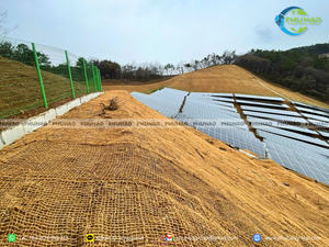 Red de Fibra de Coco Orgánica (COIR NET) para Refuerzo de Superficies y Mantenimiento de la Estabilidad del Suelo en Proyectos de Protección de Taludes de Carreteras - Product Image 4