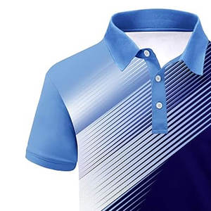Polo de golf pour homme de qualité supérieure, matière douce, haut de sport décontracté pour l'entraînement, polo de golf - Product Image 6