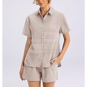 Style 2026 <b>Women</b> Summer <b>Shorts</b> Set Ladies Casual <b>Short</b> Suit With Matching Top Lightweight Material And Fashion Look - Product Image 2
