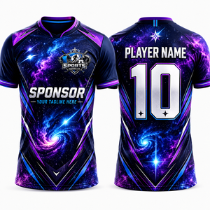 Proveedor Directo de Fábrica, Camiseta de Fútbol Premium, 100% Poliéster, Impresión por Transferencia de Calor, Transpirable, Control de Humedad, Personalizable - Product Image 1
