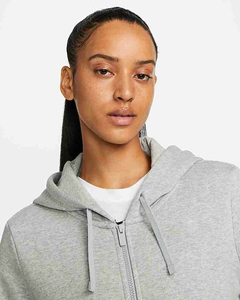 Sudadera con capucha y cremallera para mujer, sudadera a la moda, cómoda, ligera, de manga larga, chaqueta con capucha, top informal para viajes, escuela, universidad - Product Image 3