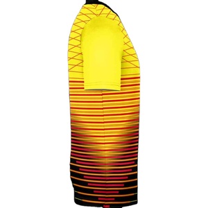 Nouveau maillot de tennis pour homme fabriqué en usine, dernier style, entièrement imprimé numériquement, taille personnalisée, ensembles d'uniformes sportifs en polyester - Product Image 2