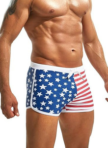 <b>Men's</b> shorts Patriot Edition: <b>Men</b>’s High-Performance Americana Quick-Dry Athletic Swim and Gym <b>Trunk</b> - Product Image 2