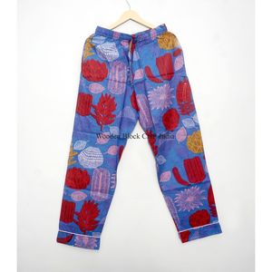 Conjunto de Pijama de Algodón Orgánico de Lujo para Mujer, Estampado Floral, Ropa de Dormir Larga con Logotipo Frontal, Regalo Perfecto para Dormir - Product Image 2