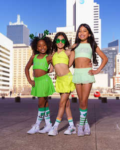 Kid Girls Customizable Sleeveless <b>Cheerleading</b> Uniforms For Children's <b>Cheerleading</b> Women Cheer Lady Rhinestone Printed Uniform - Product Image 3