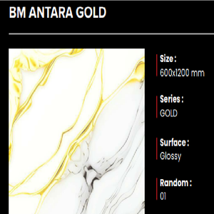 Baldosas de Porcelana con Acabado Dorado de Alta Calidad y Gran Demanda, 600x1200mm, Antideslizantes, de Clayton Ceramic, Hechas en Gujarat, India - Product Image 3