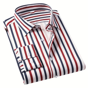 Camisa de Vestir para Hombre, Estilo Ejecutivo, 100% Algodón Twill, Corte Slim Fit, Alta Calidad, Fabricante OEM ODM, Marca Privada - Product Image 6