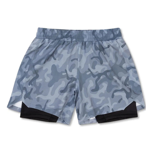Shorts Awrah en toile tissée double couche Arawa Premium pour hommes, style islamique modeste, longueur mi-genou, vente en gros - Product Image 2