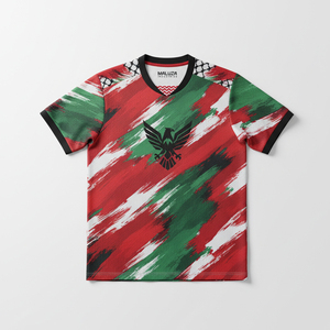 Palestine <b>Soccer</b> Jersey Mens Football Shirt Custom Team Name Number Printing Breathable Quick Dry <b>Soccer</b> Training Wear - Product Image 1