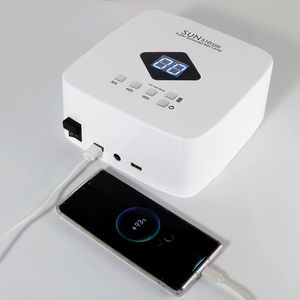 Lampe à ongles UV LED rechargeable professionnelle sans fil 30 LED, outil de manucure à détection automatique, séchoir à ongles pour le durcissement du vernis gel - Product Image 3