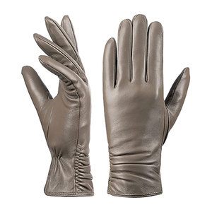 Gants en cuir de qualité supérieure, écologiques, pour l'hiver, la protection des mains en extérieur, le travail industriel, la construction, la soudure, la conduite, usage général - Product Image 1