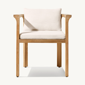 Luxury Solid <b>Teak</b> <b>Dining</b> <b>Chair</b> for Restaurant Hotel Home Handmade Wooden <b>Chair</b> Custom Design Wholesale Furniture Supplier - Product Image 2