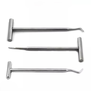 Elevador dental luxador de acero inoxidable, manual, mínimamente invasivo, curvo, para extracción de raíces, instrumento quirúrgico - Product Image 5