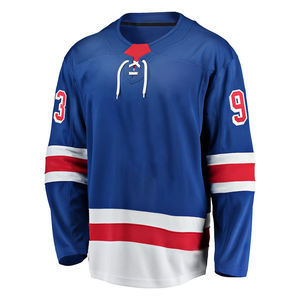 Maillot de hockey sur glace personnalisé 100% polyester, respirant, imprimé par transfert thermique, uniforme d'équipe OEM, vêtements de sport pour hommes - Product Image 2